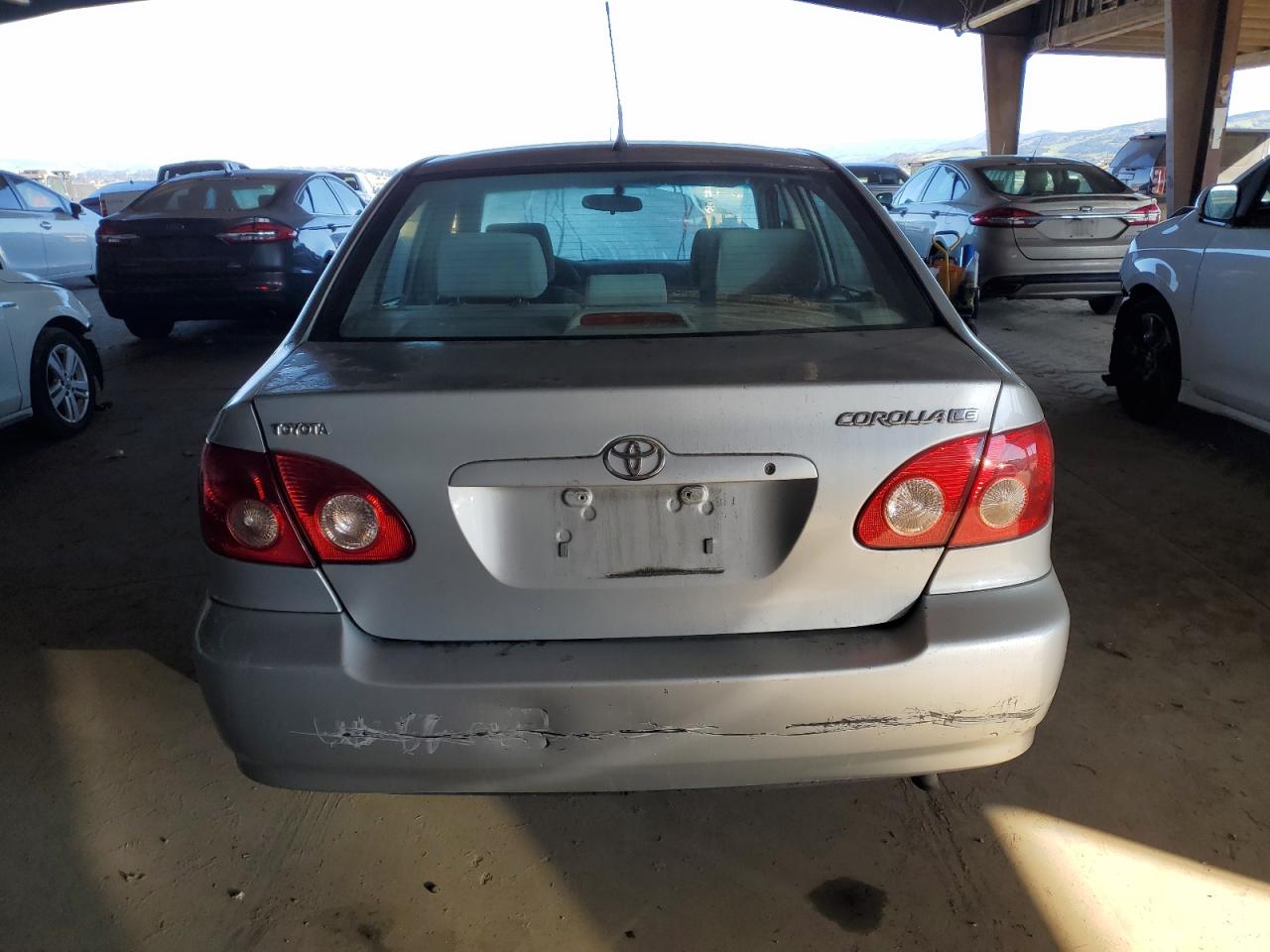 2008 Toyota Corolla VIN 1NXBR32E78Z999970 Copart auction photo, mechanical / all over damage thumbnail 6