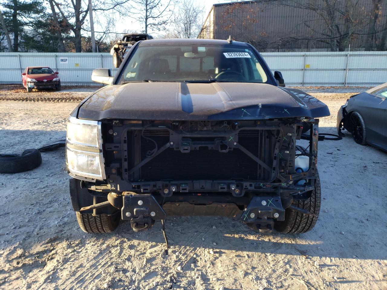 2015 Chevrolet Silverado VIN 3GCUKREC1FG235319 Copart auction photo, front end / minor dent/scratches damage thumbnail 5