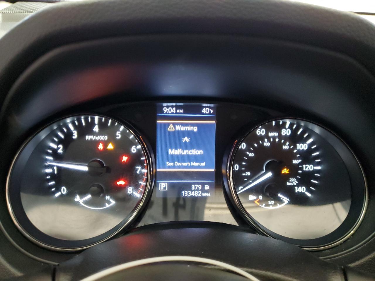 2018 Nissan Rogue VIN JN8AT2MV0JW302761 Copart auction photo, front end damage thumbnail 9