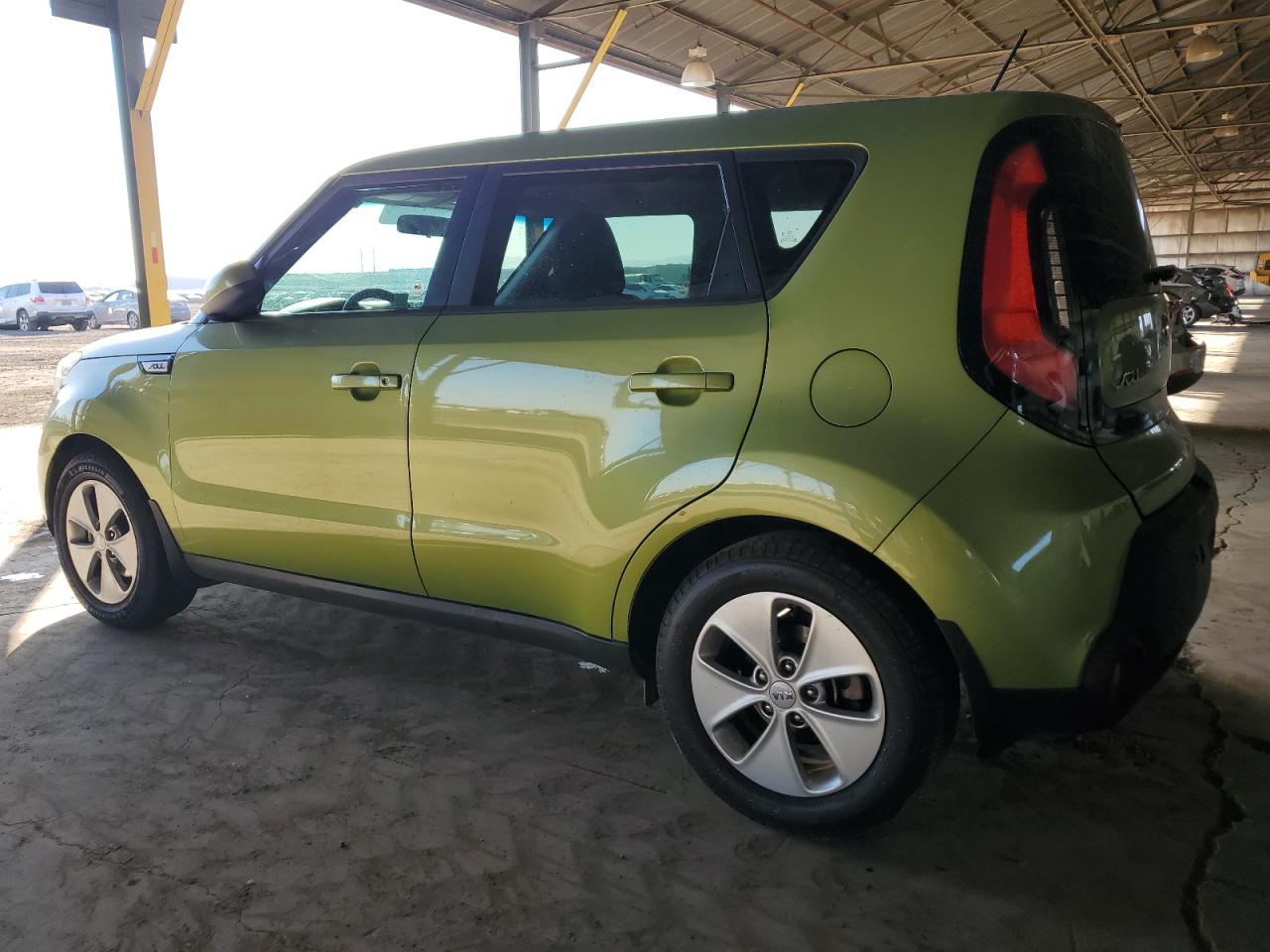 2016 KIA Soul VIN KNDJN2A23G7846254 Copart auction photo, vandalism damage thumbnail 2