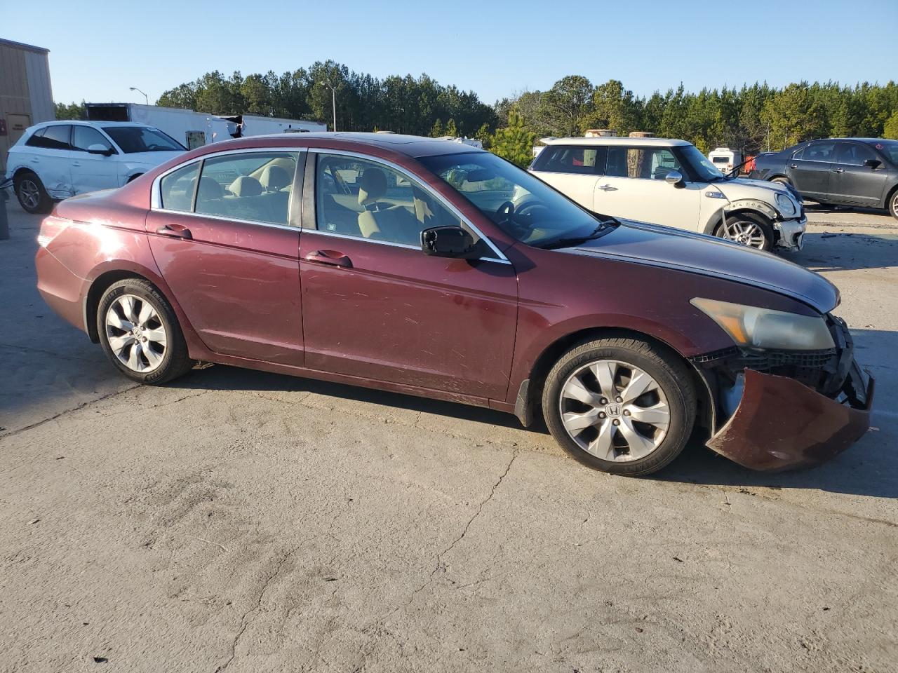 2009 Honda Accord VIN 1HGCP26739A144417 Copart auction photo, front end damage thumbnail 4