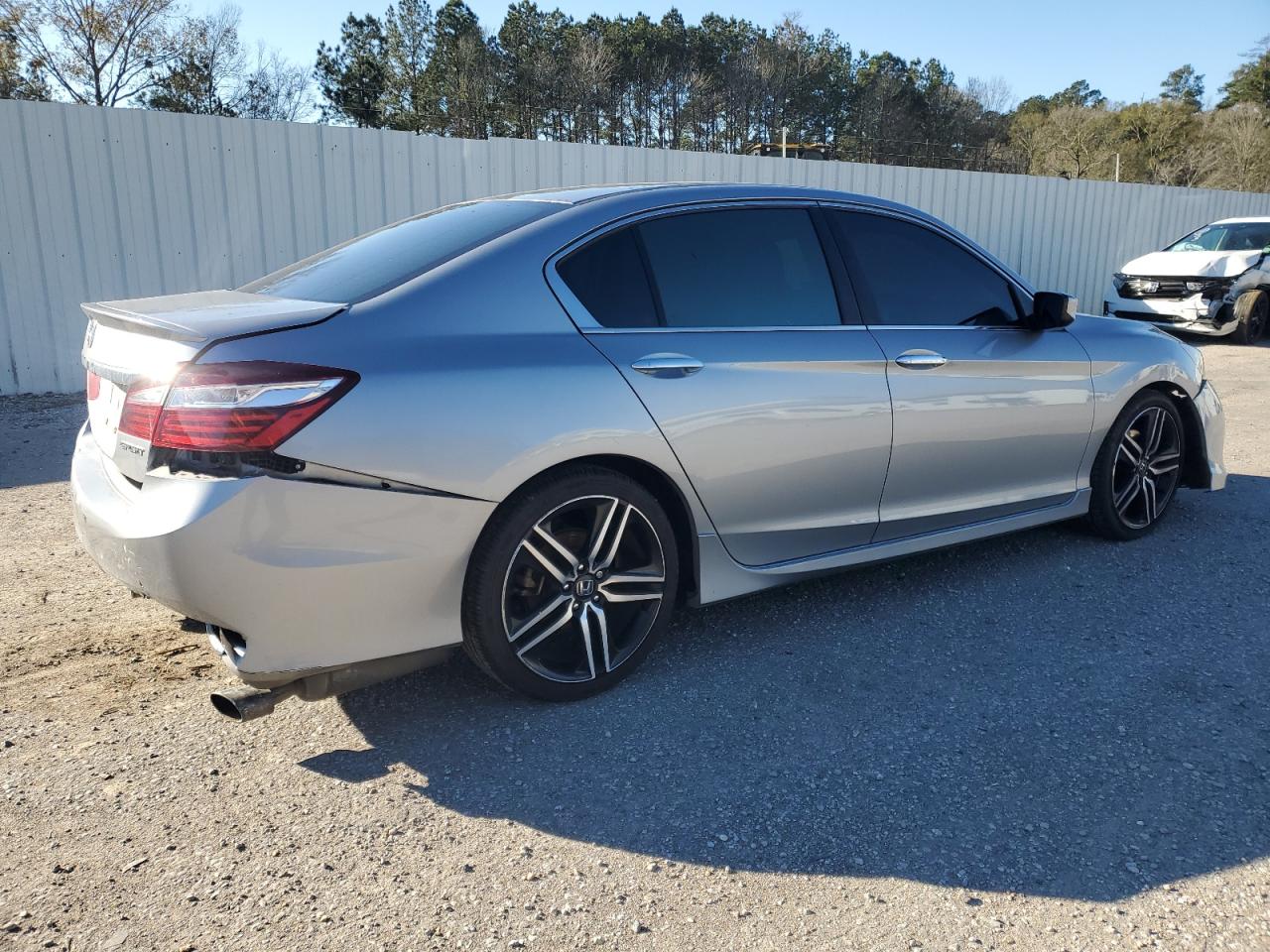 2017 Honda Accord VIN 1HGCR2F57HA145710 Copart auction photo, all over damage thumbnail 3