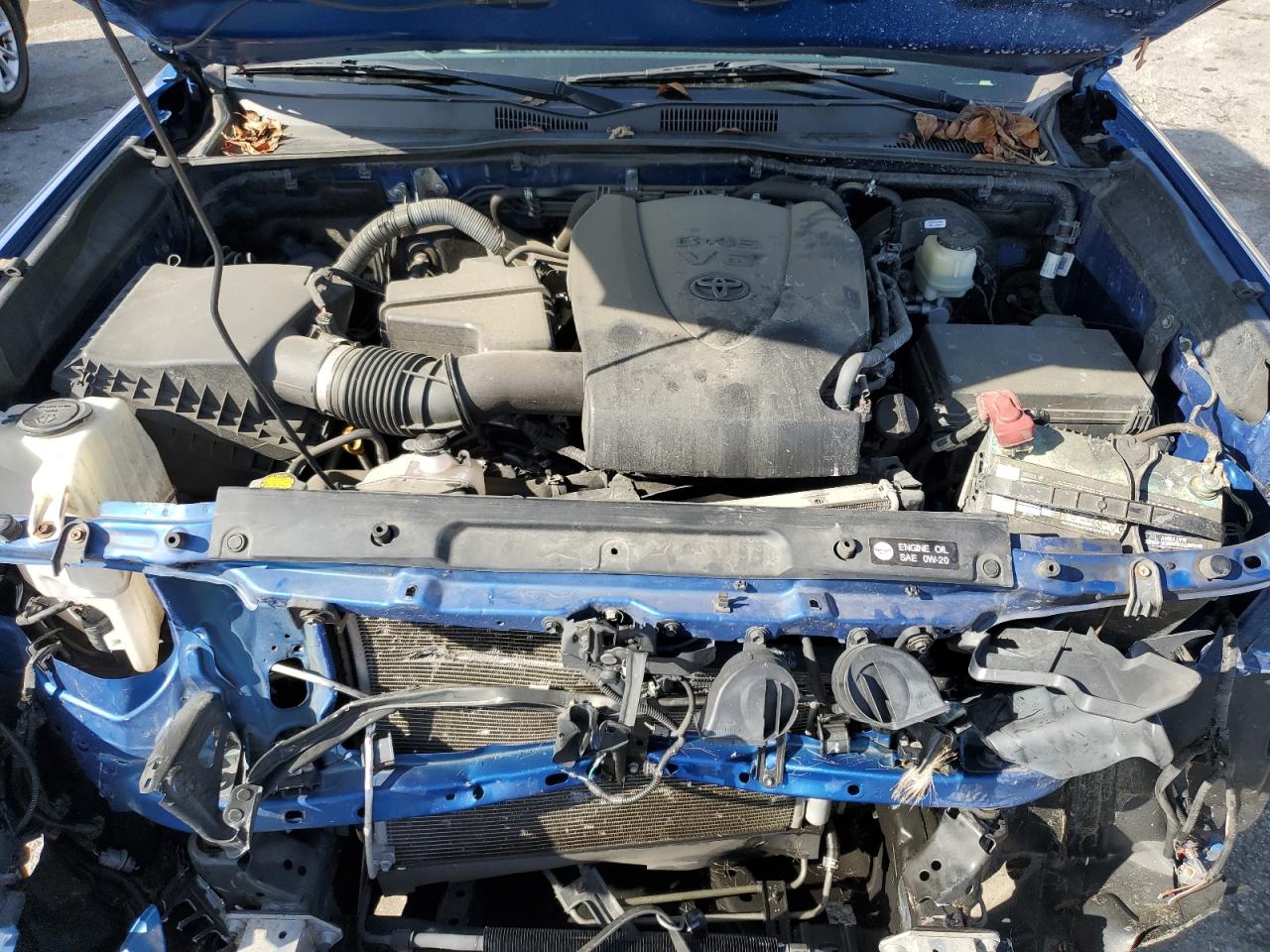 2016 Toyota Tacoma VIN 3TMCZ5AN2GM021515 Copart auction photo, front end damage thumbnail 13