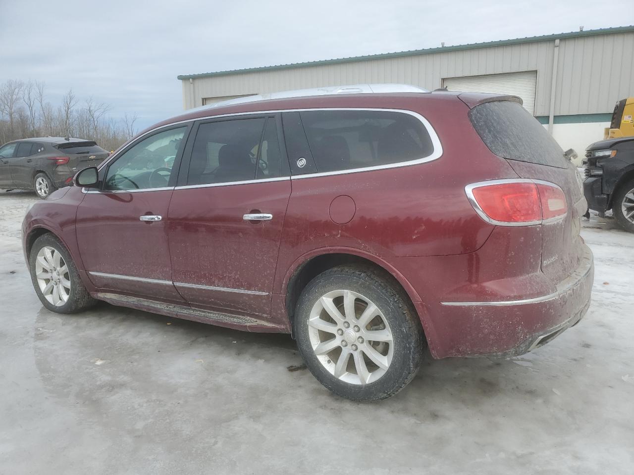 2015 Buick Enclave VIN 5GAKVCKD5FJ117234 Copart auction photo, side damage thumbnail 2