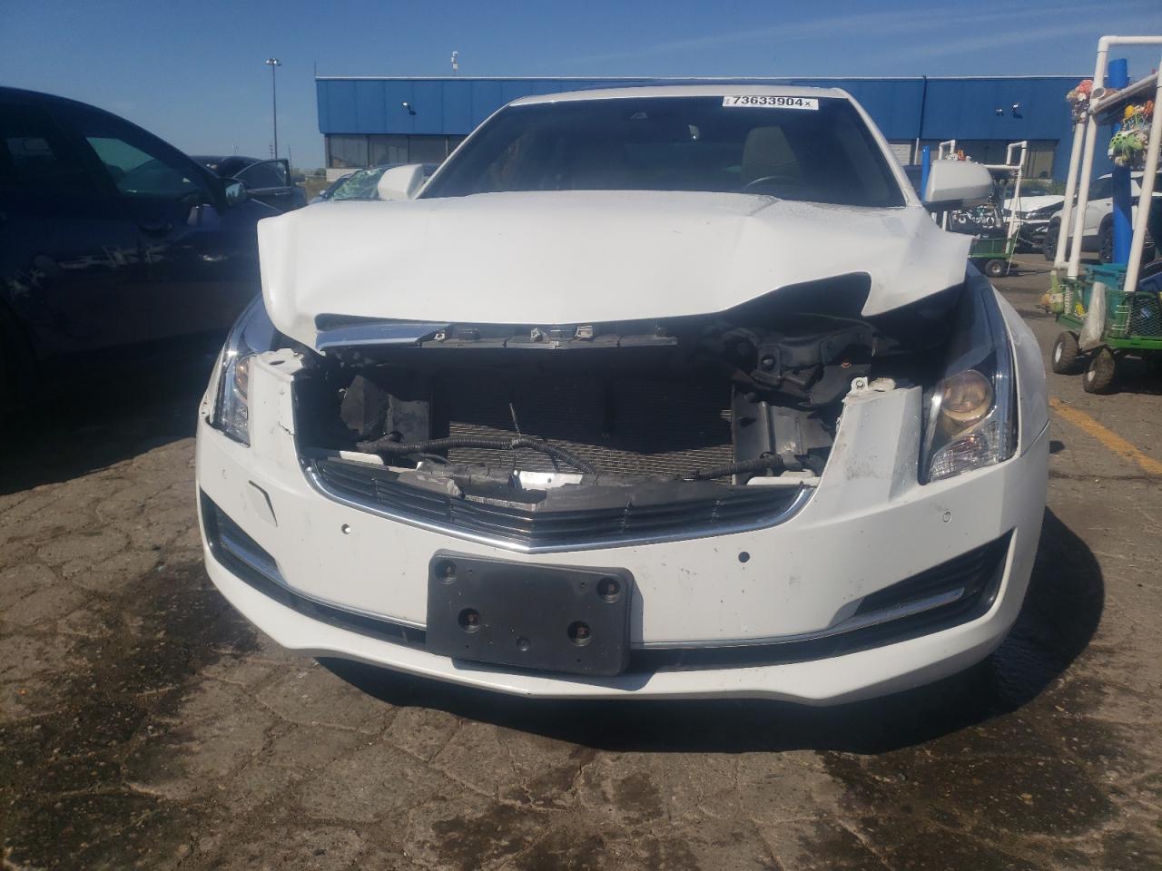 2017 Cadillac ATS VIN 1G6AB5SX7H0191470 Copart auction photo, front end damage thumbnail 5