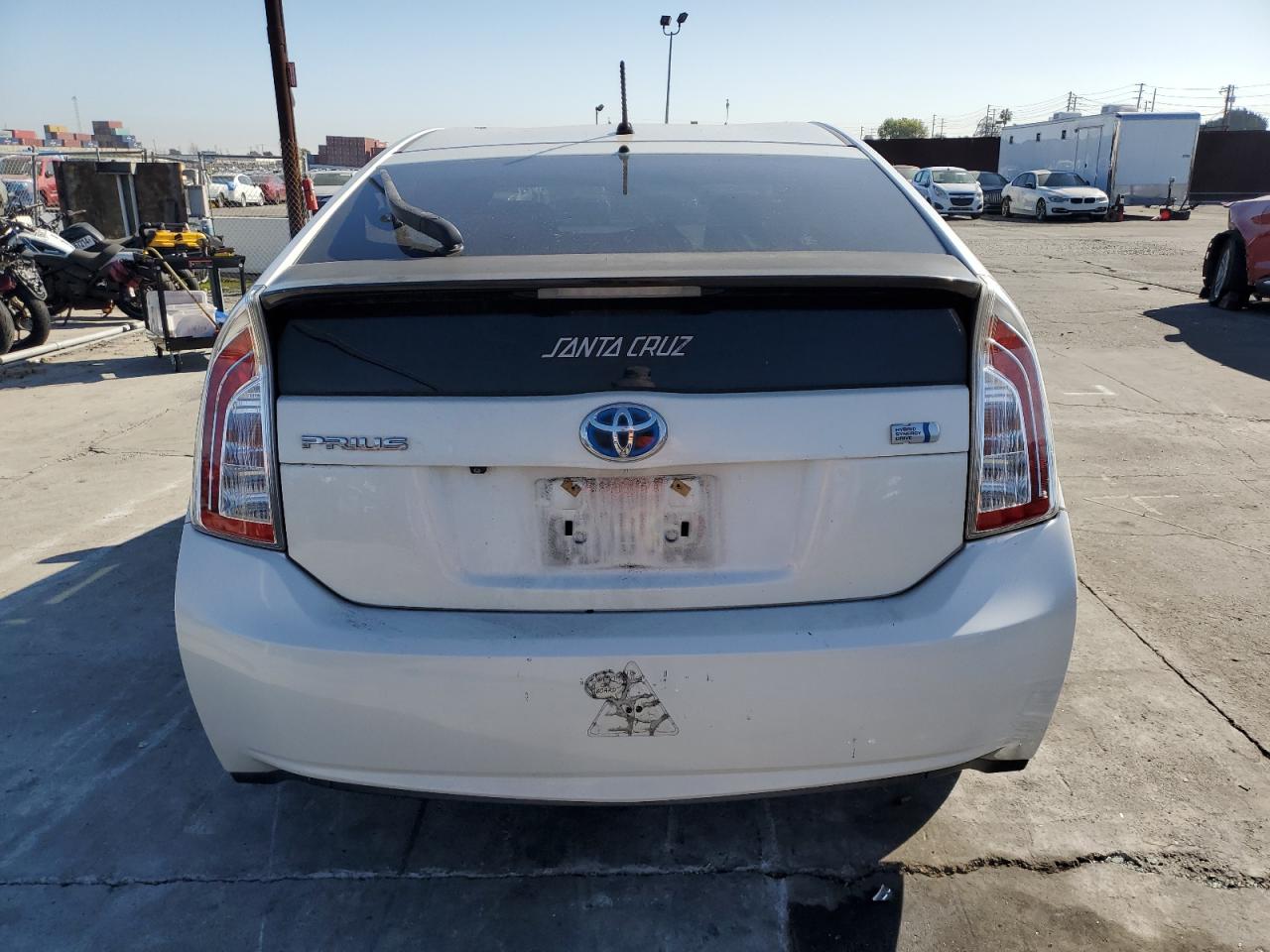 2015 Toyota Prius VIN JTDKN3DU2F0462187 Copart auction photo, front end / side damage thumbnail 6