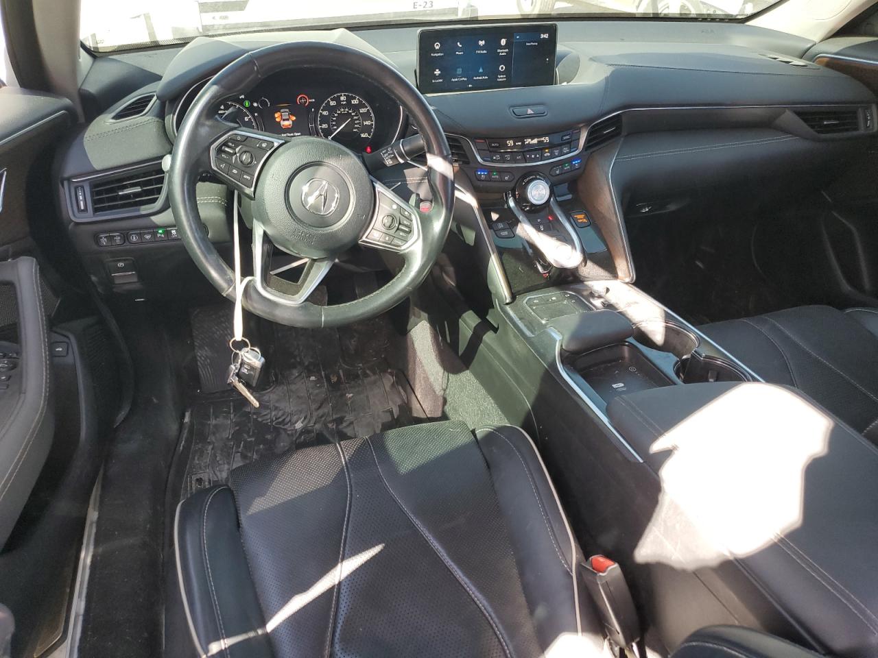 2021 Acura TLX VIN 19UUB5F63MA002928 Copart auction photo, water/flood damage thumbnail 8
