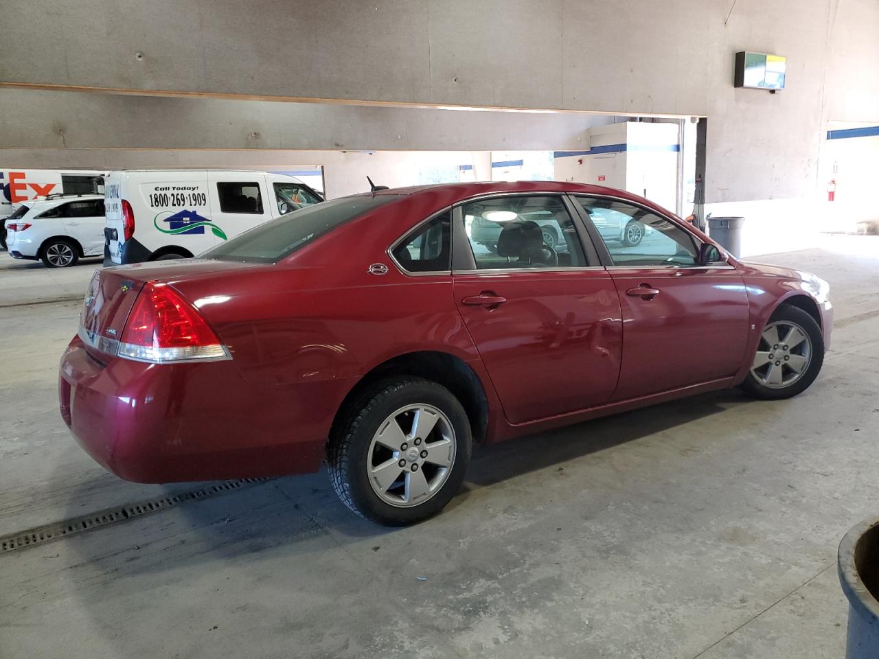 2008 Chevrolet Impala VIN 2G1WT58K681216478 Copart auction photo, side / undercarriage damage thumbnail 3
