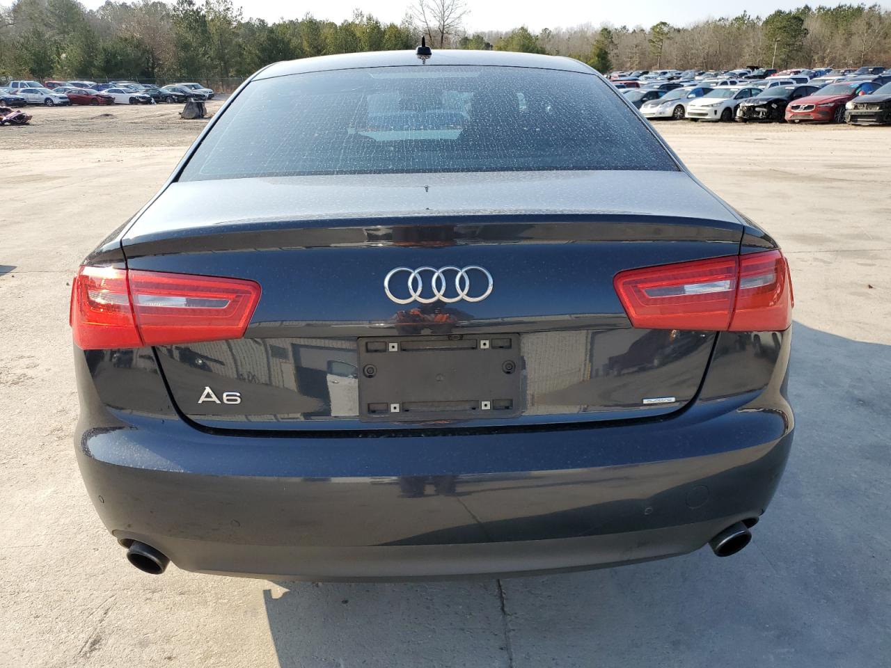 2015 Audi A6 VIN WAUCFAFC5FN008445 Copart auction photo, front end damage thumbnail 6