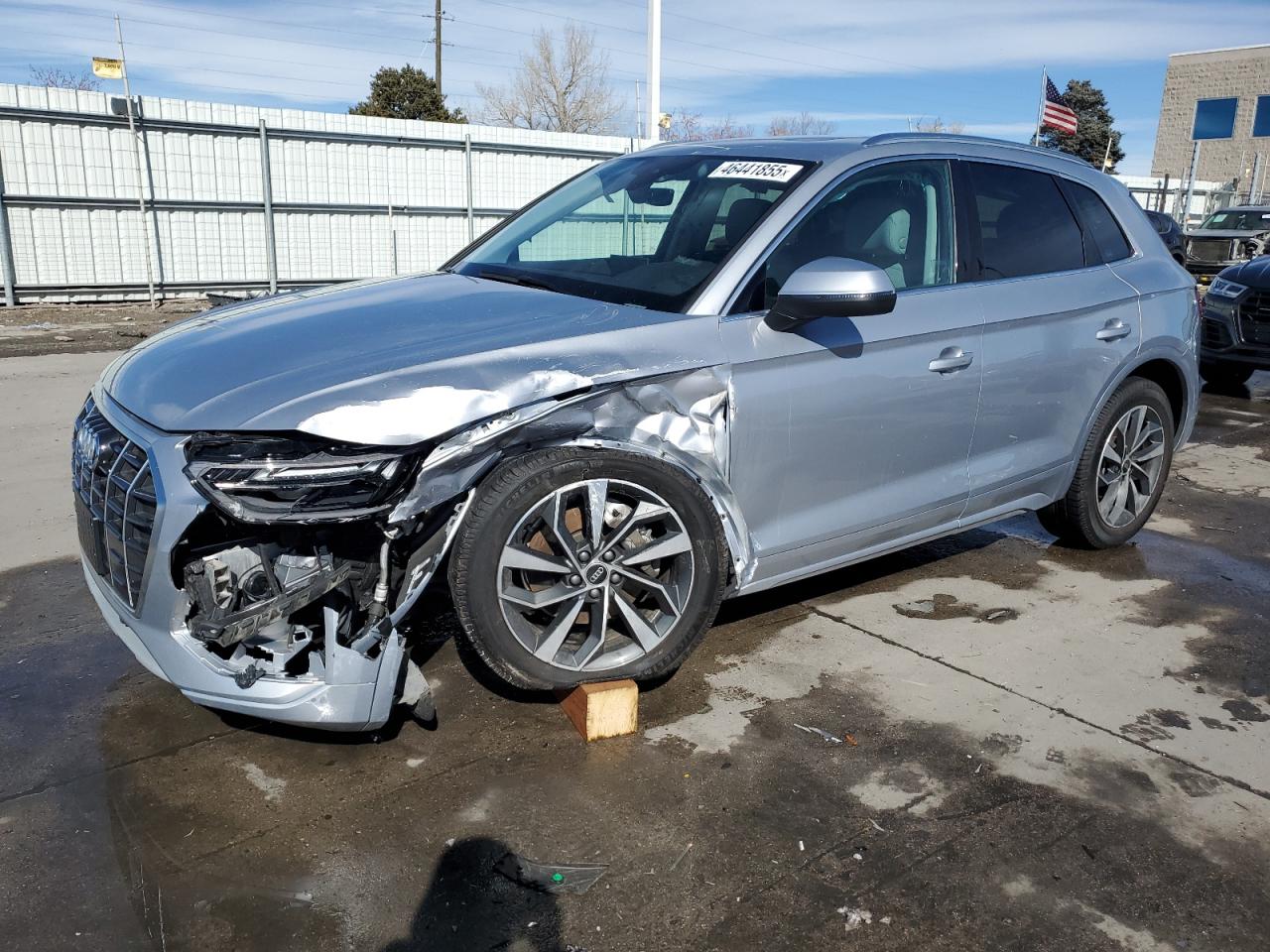 2021 Audi Q5 VIN WA1AAAFY0M2043357