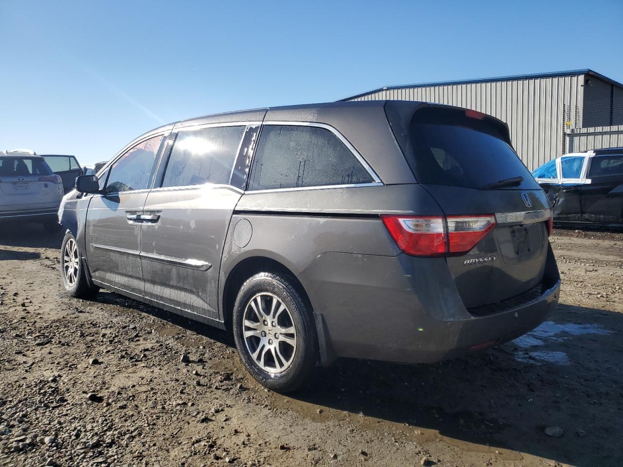 2012 Honda Odyssey VIN 5FNRL5H60CB133450 Copart auction photo, front end damage thumbnail 2
