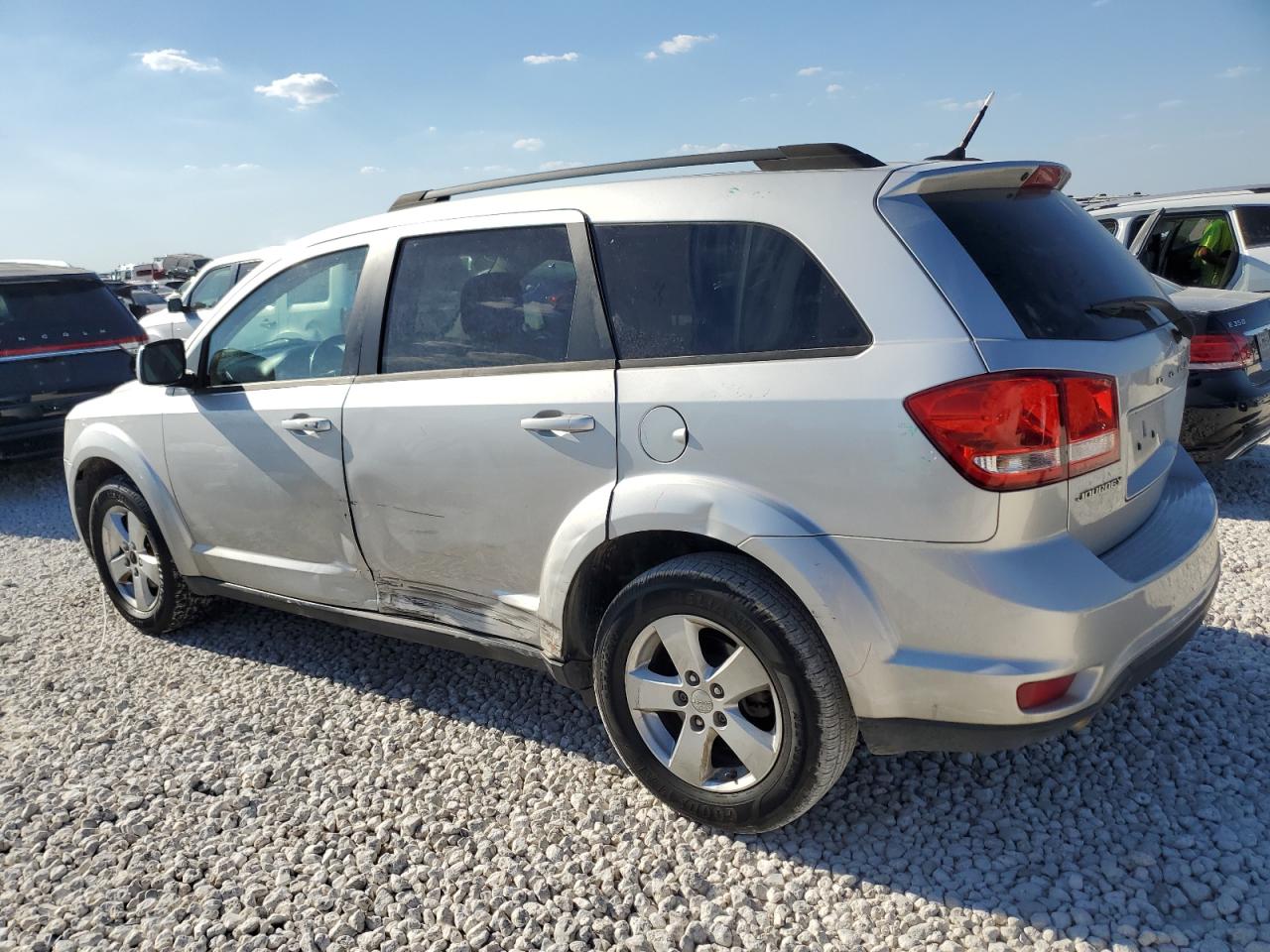 2012 Dodge Journey VIN 3C4PDCBG7CT190904 Copart auction photo, side damage thumbnail 2