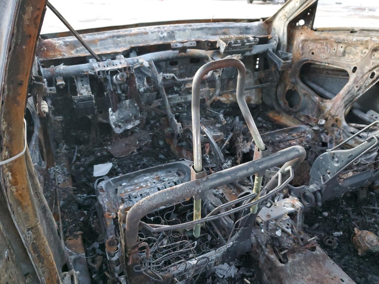 2014 Honda Accord VIN 1HGCR2F59EA098157 Copart auction photo, burn damage thumbnail 8