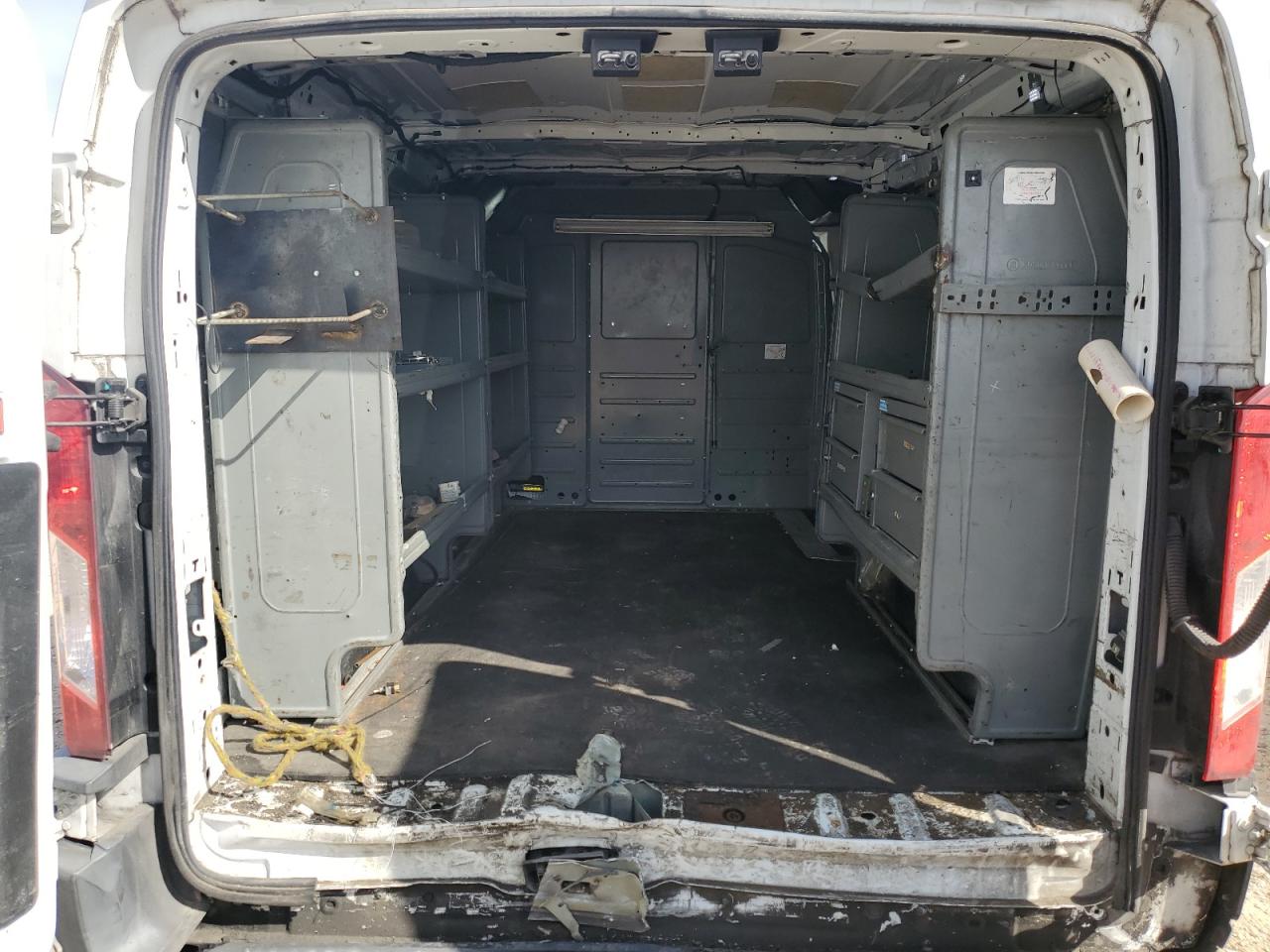 2015 Ford Transit VIN 1FTNR1ZM0FKB31109 Copart auction photo, rear end damage thumbnail 10
