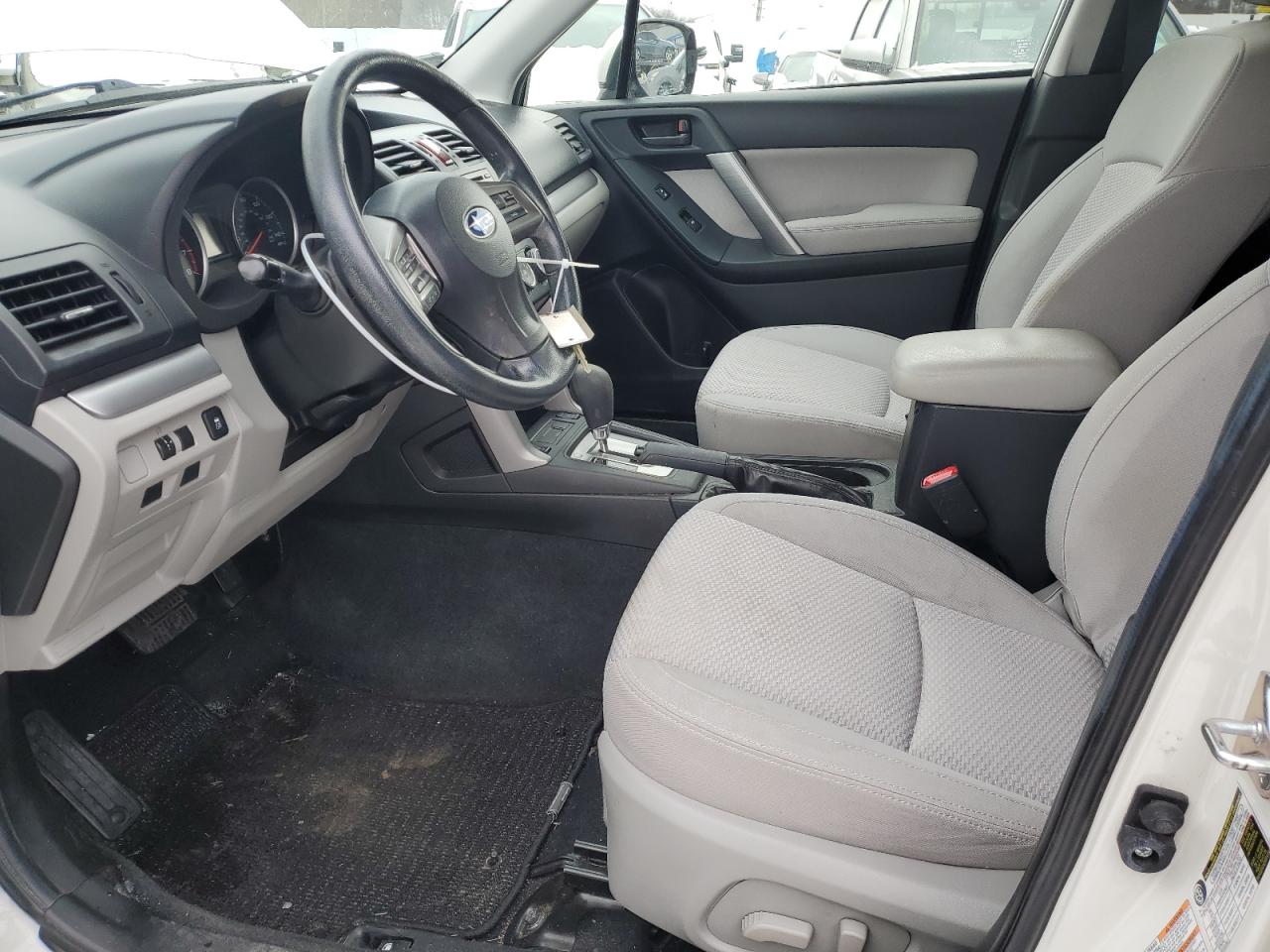 2015 Subaru Forester VIN JF2SJADC9FH444439 Copart auction photo, rear end damage thumbnail 7