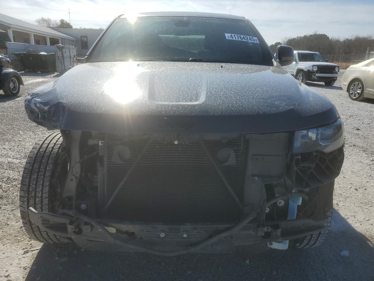 2018 Jeep Grand Cherokee VIN 1C4RJFAG3JC249833 Copart auction photo, front end damage thumbnail 5