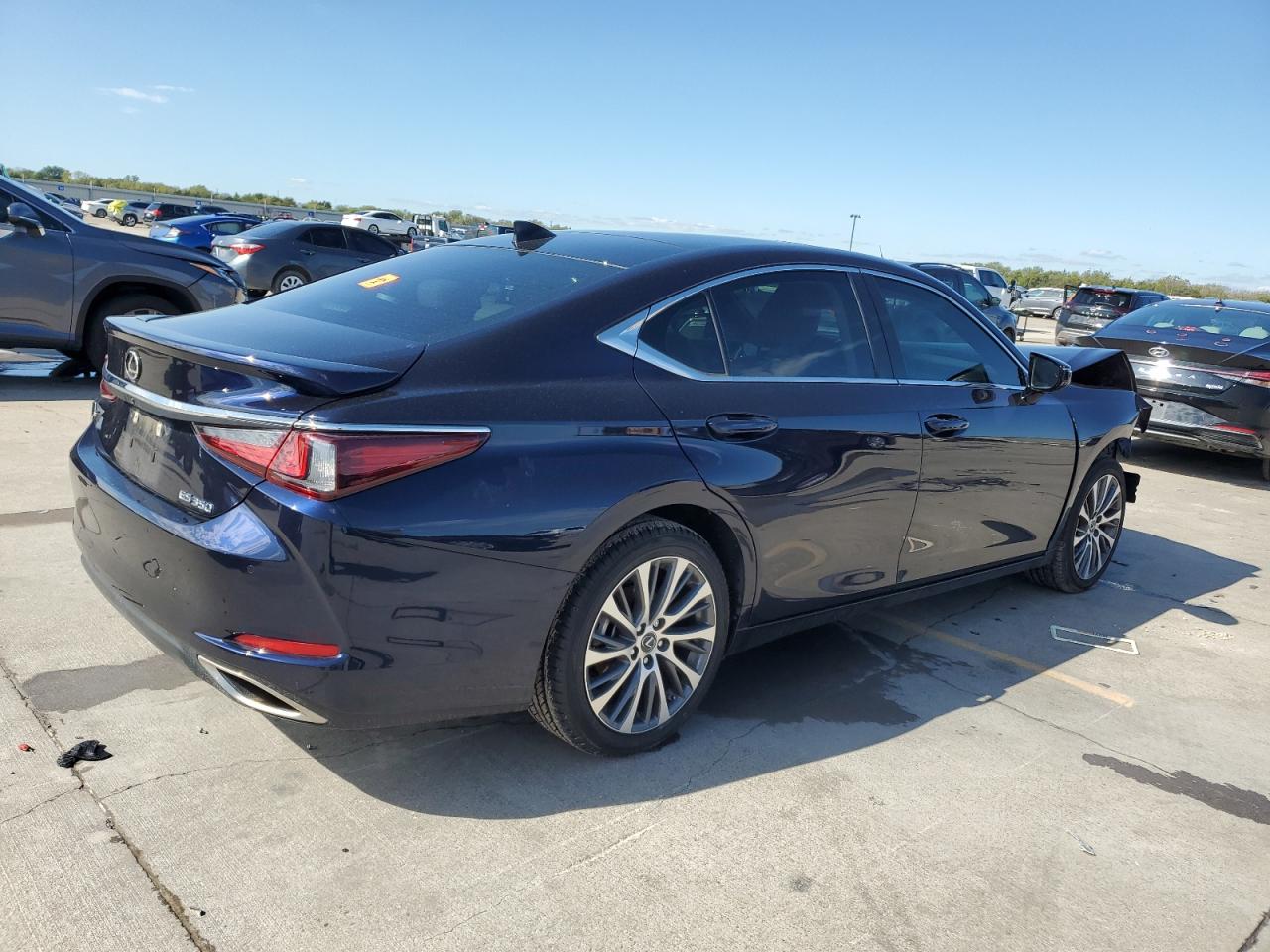 2021 Lexus ES VIN 58ADZ1B13MU110109 Copart auction photo, front end damage thumbnail 3