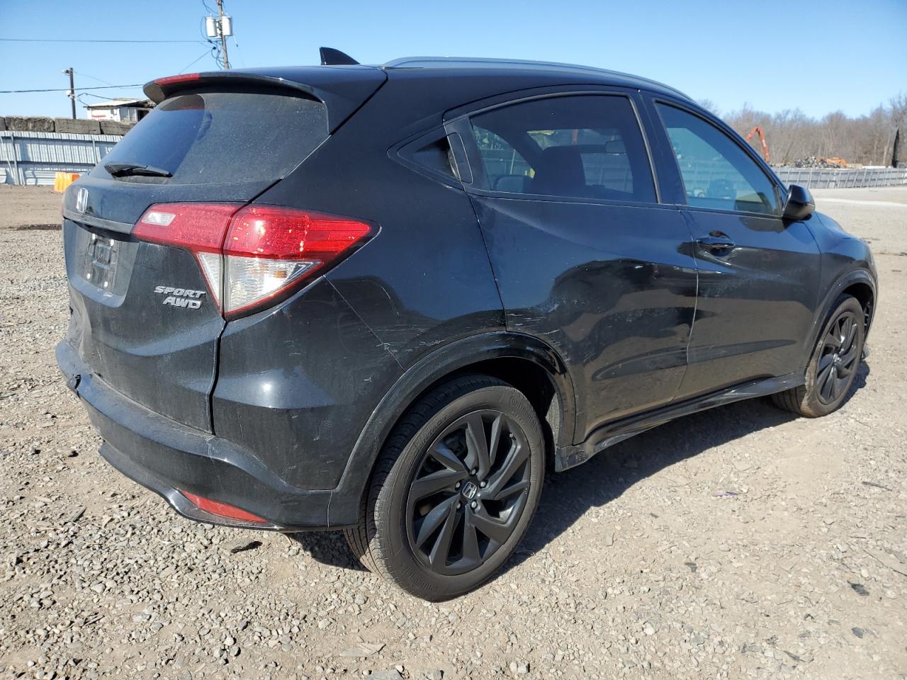 2021 Honda HR-V VIN 3CZRU6H15MM730883 Copart auction photo, minor dent/scratches damage thumbnail 3