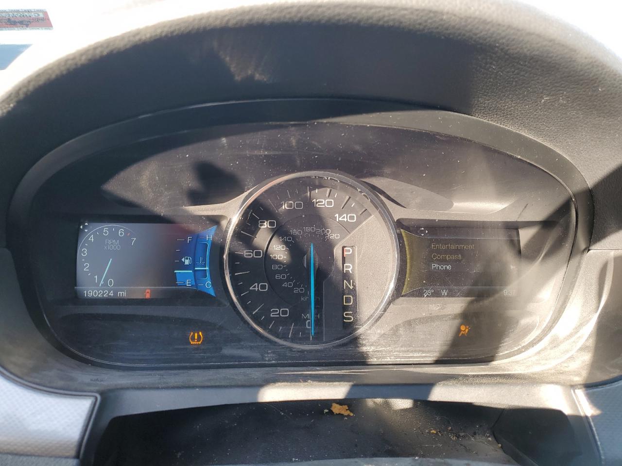 2014 Ford Edge VIN 2FMDK4JC8EBA15844 Copart auction photo, front end damage thumbnail 9