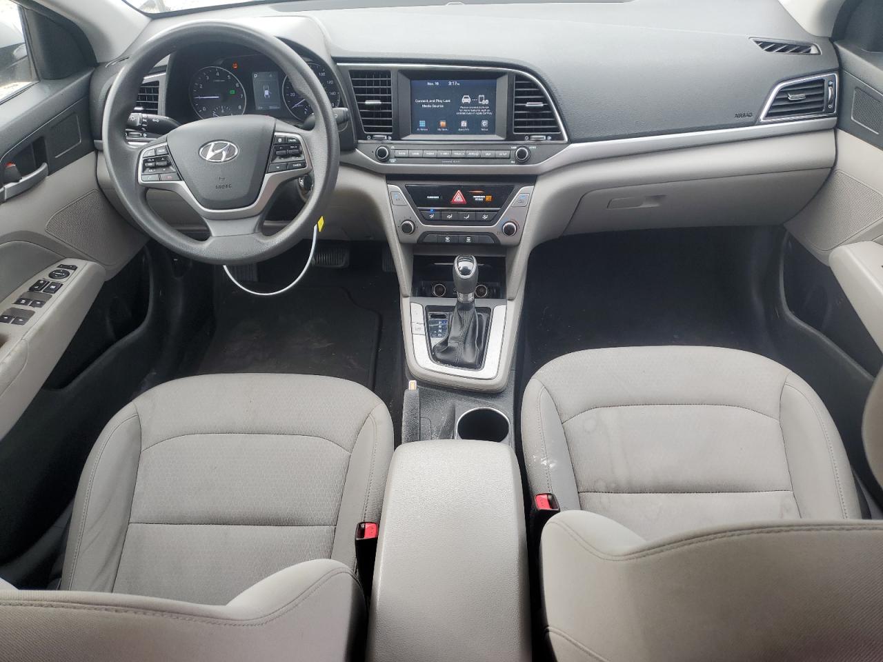 2018 Hyundai Elantra VIN 5NPD84LF2JH365544 Copart auction photo, rear end damage thumbnail 8
