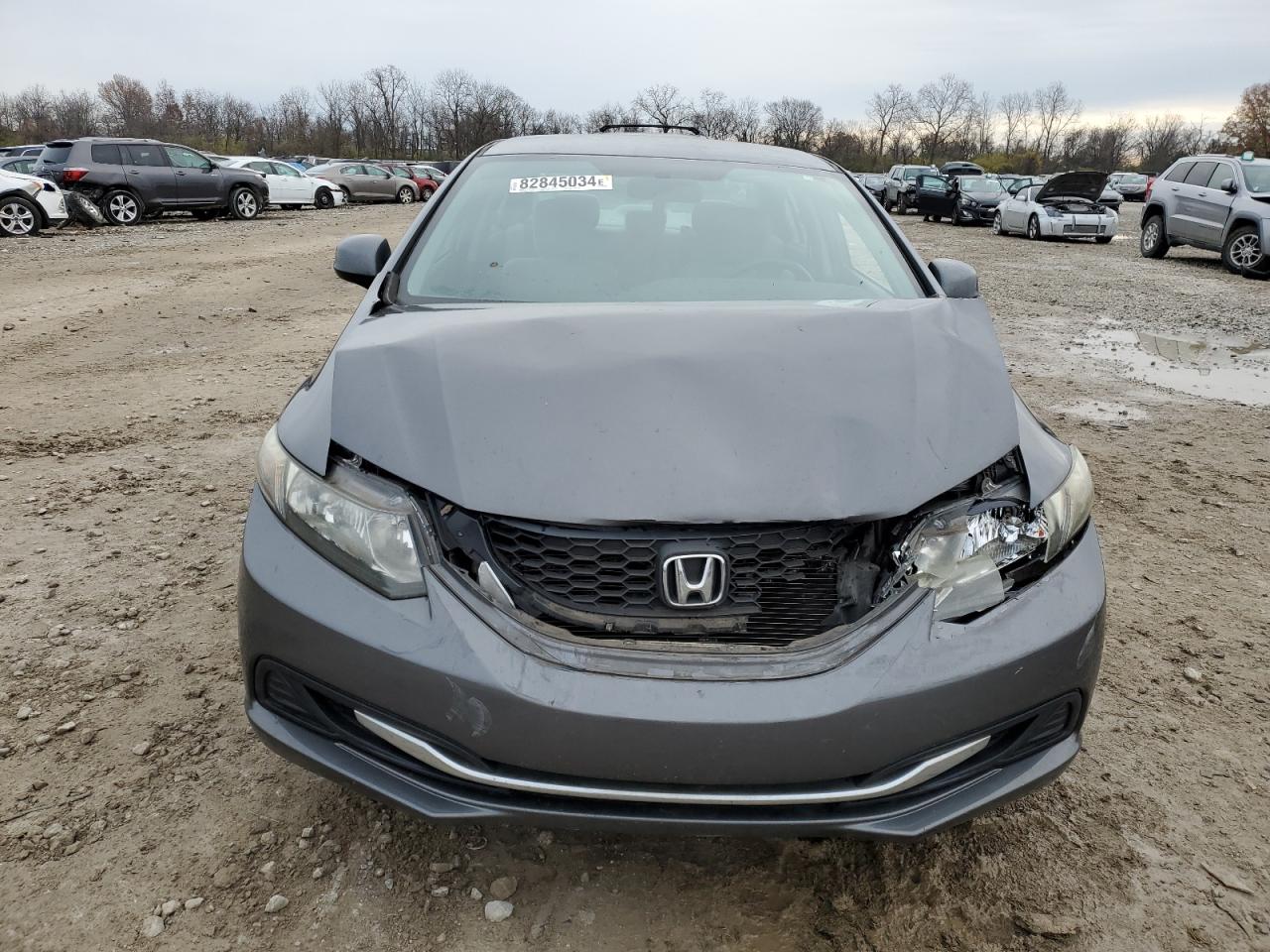 2013 Honda Civic VIN 19XFB2F57DE268365 Copart auction photo, front end / minor dent/scratches damage thumbnail 5