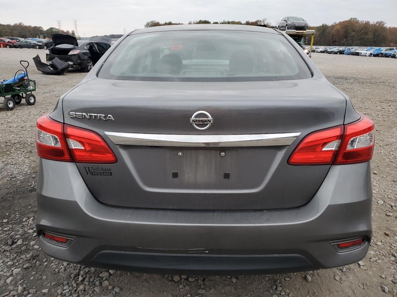 2019 Nissan Sentra VIN 3N1AB7APXKY451709 Copart auction photo, front end damage thumbnail 6
