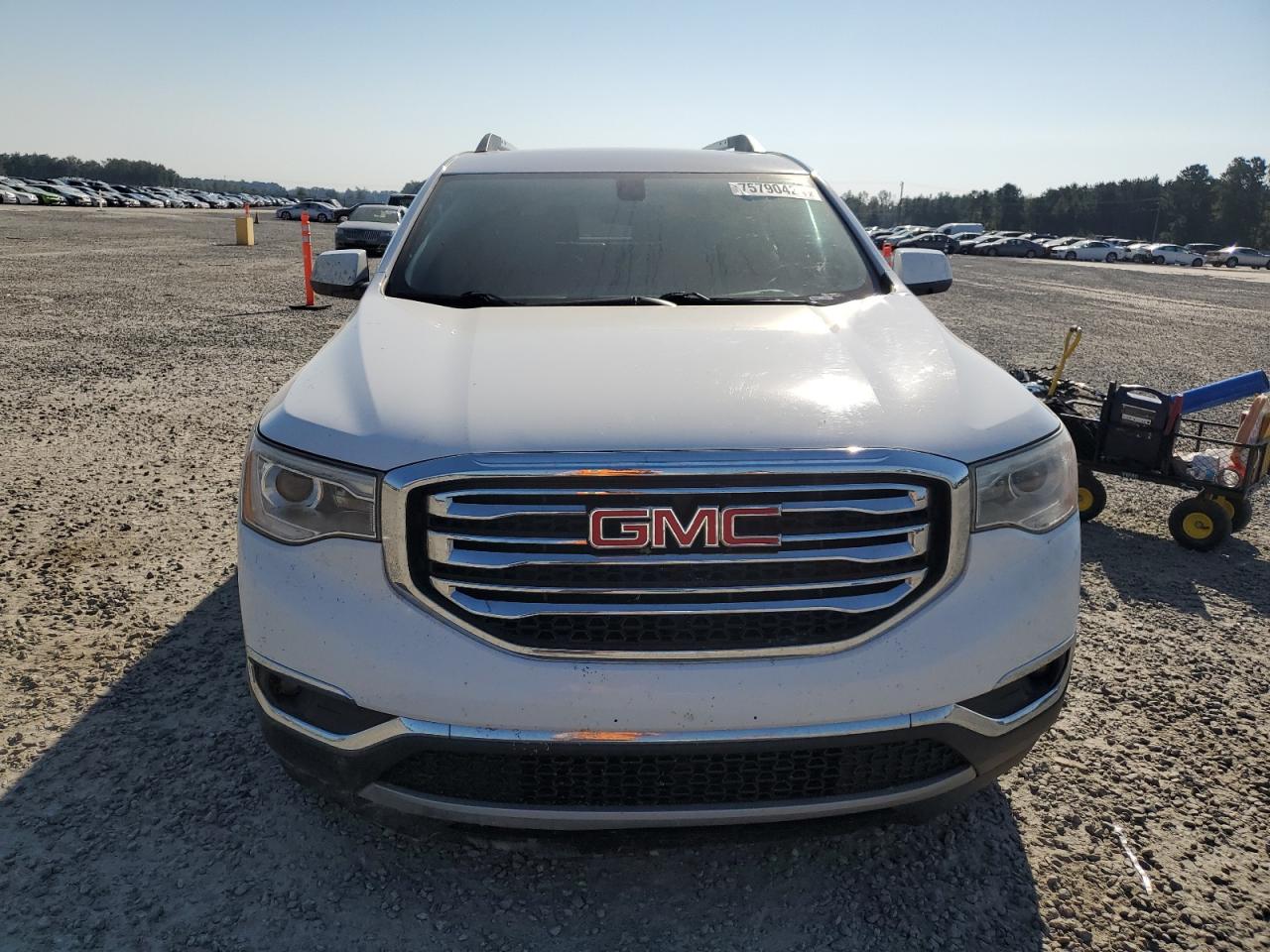 2017 GMC Acadia VIN 1GKKNMLA7HZ259005 Copart auction photo, side damage thumbnail 5