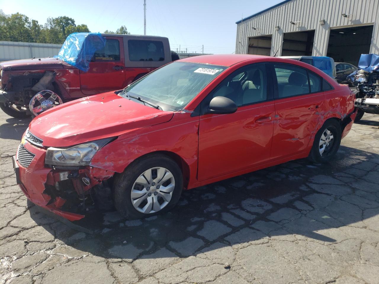 2014 Chevrolet Cruze VIN 1G1PA5SH3E7116697