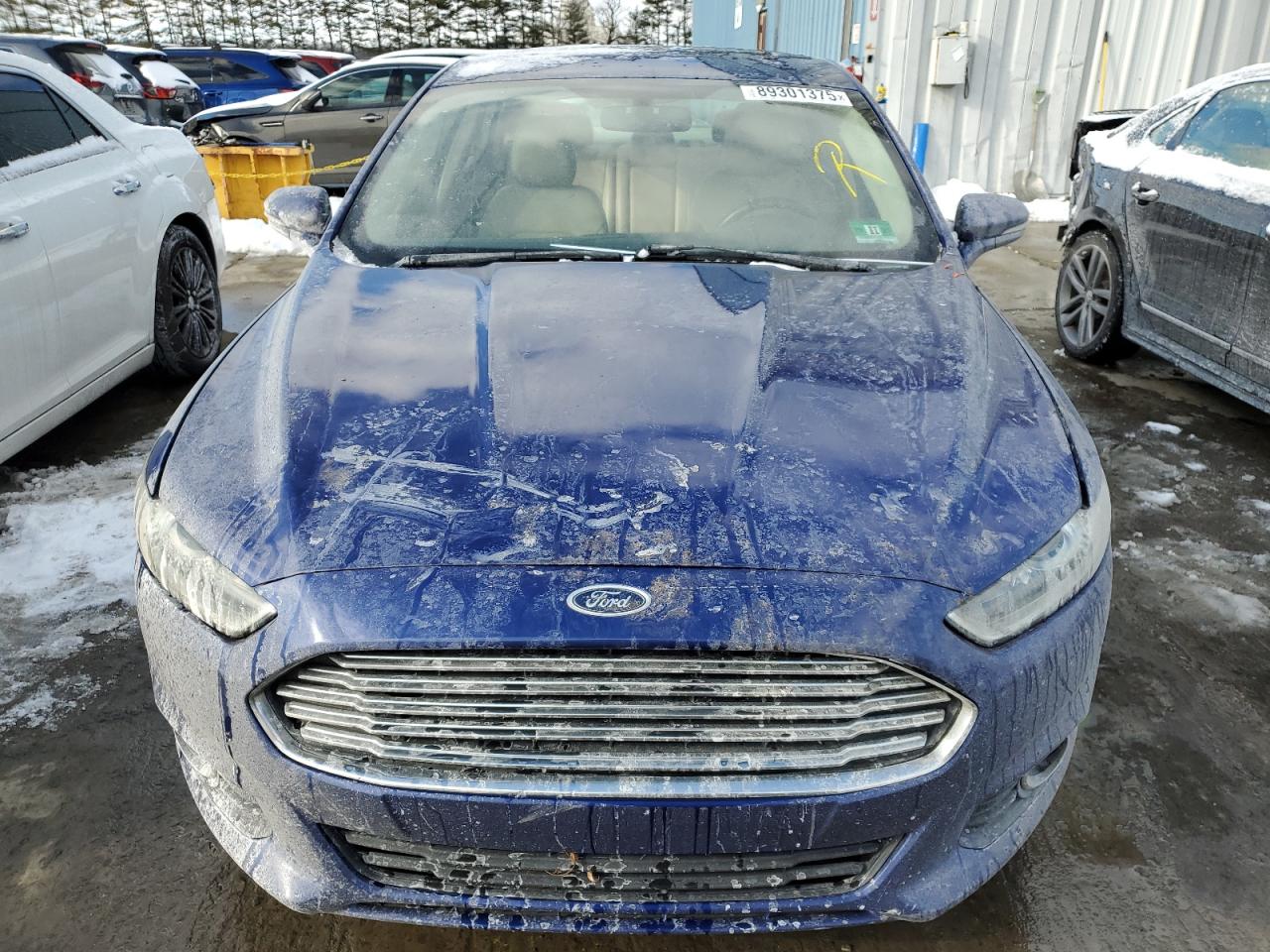 2014 Ford Fusion VIN 3FA6P0HR8ER189809 Copart auction photo, normal wear / minor dent/scratches damage thumbnail 5
