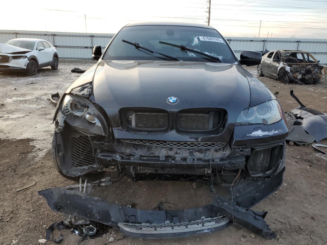 2012 BMW X6 VIN 5UXFG8C52CLZ97127 Copart auction photo, all over damage thumbnail 5