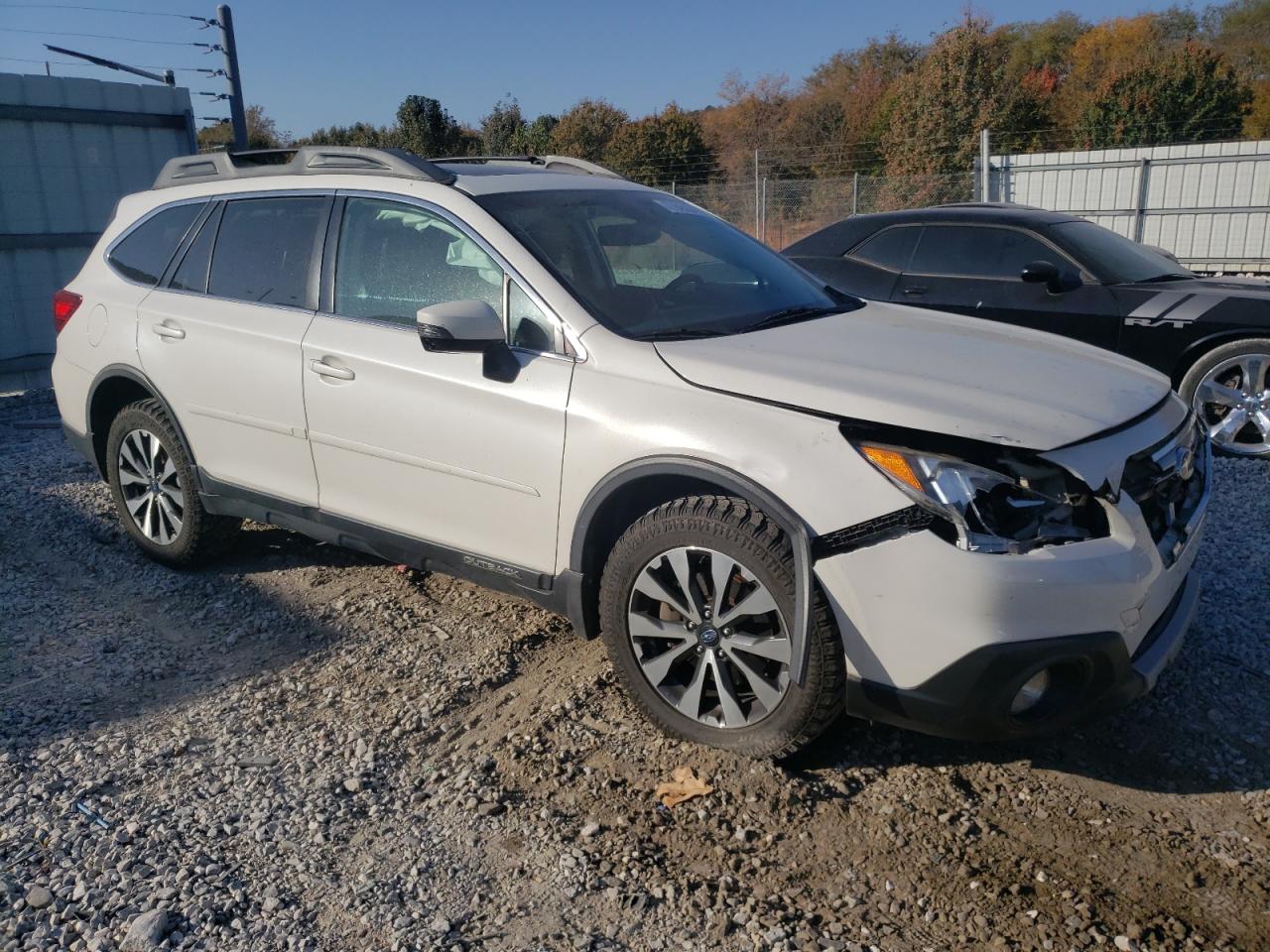 2017 Subaru Outback VIN 4S4BSENCXH3303117 Copart auction photo, front end damage thumbnail 4