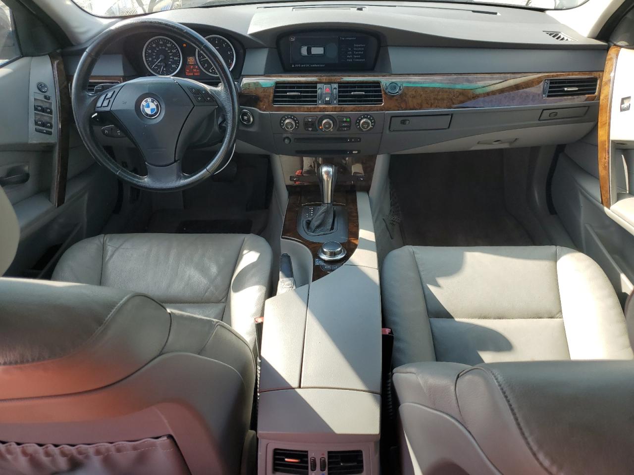 2006 BMW 5er VIN WBANN73566CN02216 Copart auction photo, side / minor dent/scratches damage thumbnail 8