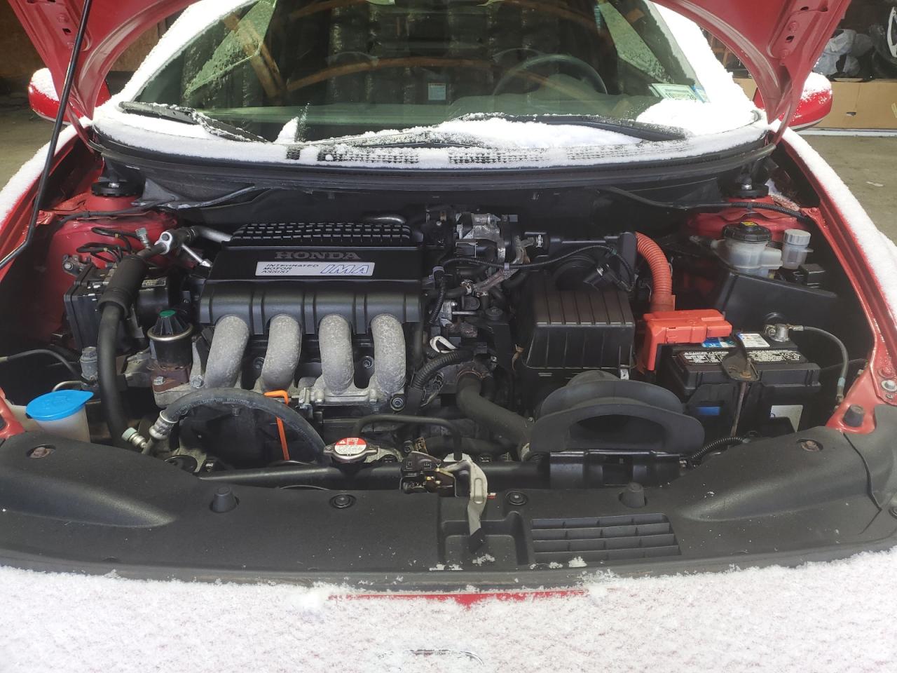 2014 Honda CR-Z VIN JHMZF1C43ES000451 Copart auction photo, side damage thumbnail 11
