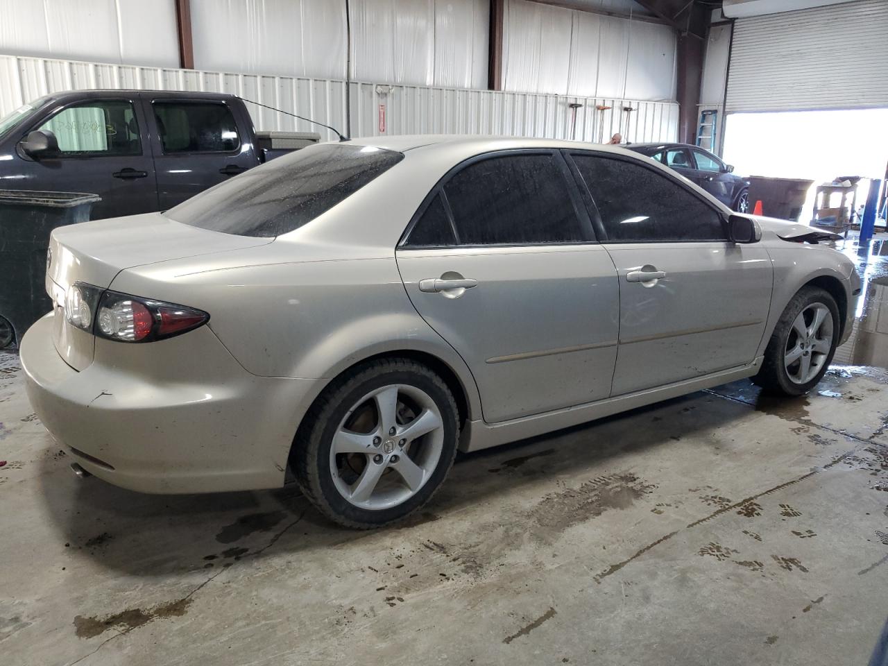 2008 Mazda 6 VIN 1YVHP80C185M44696 Copart auction photo, front end damage thumbnail 3