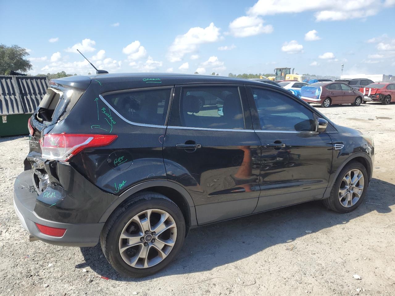 2013 Ford Escape VIN 1FMCU0H9XDUC47914 Copart auction photo, rear end damage thumbnail 3