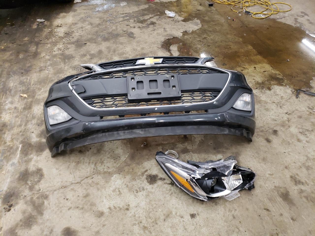 2019 Chevrolet Spark VIN KL8CB6SA6KC817242 Copart auction photo, front end damage thumbnail 13