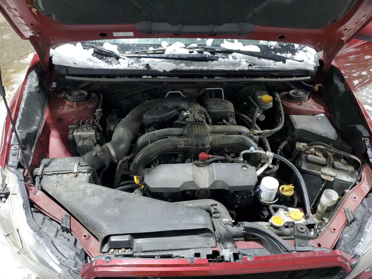 2013 Subaru Impreza VIN JF1GPAC62D2901130 Copart auction photo, front end / rear end damage thumbnail 11