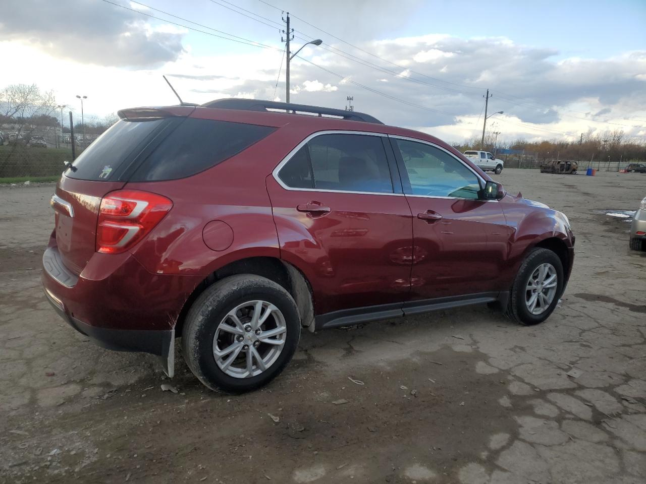 2017 Chevrolet Equinox VIN 2GNALCEK6H6190582 Copart auction photo, front end / mechanical damage thumbnail 3