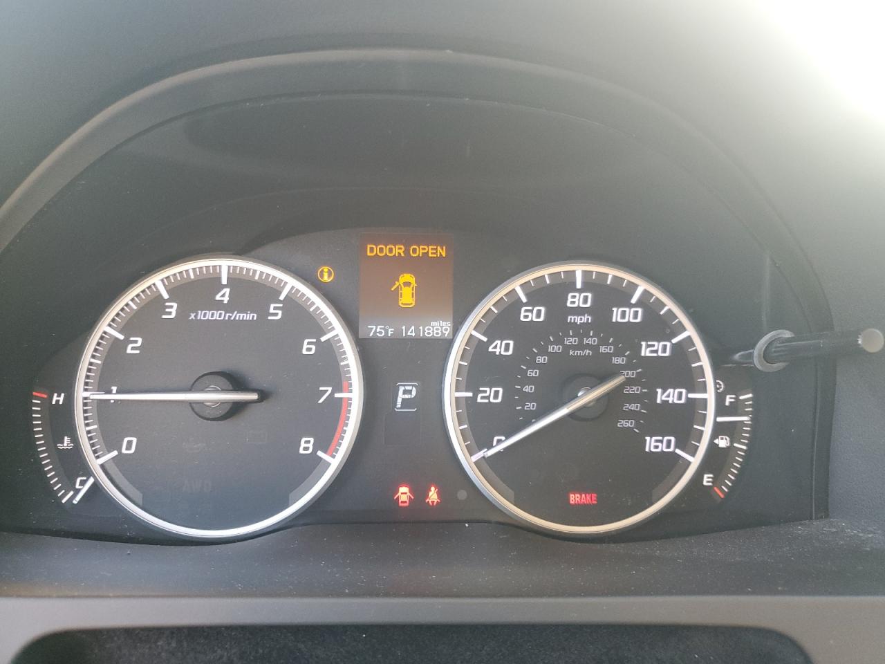 2015 Acura RDX VIN 5J8TB3H35FL018705 Copart auction photo, front end / side damage thumbnail 9