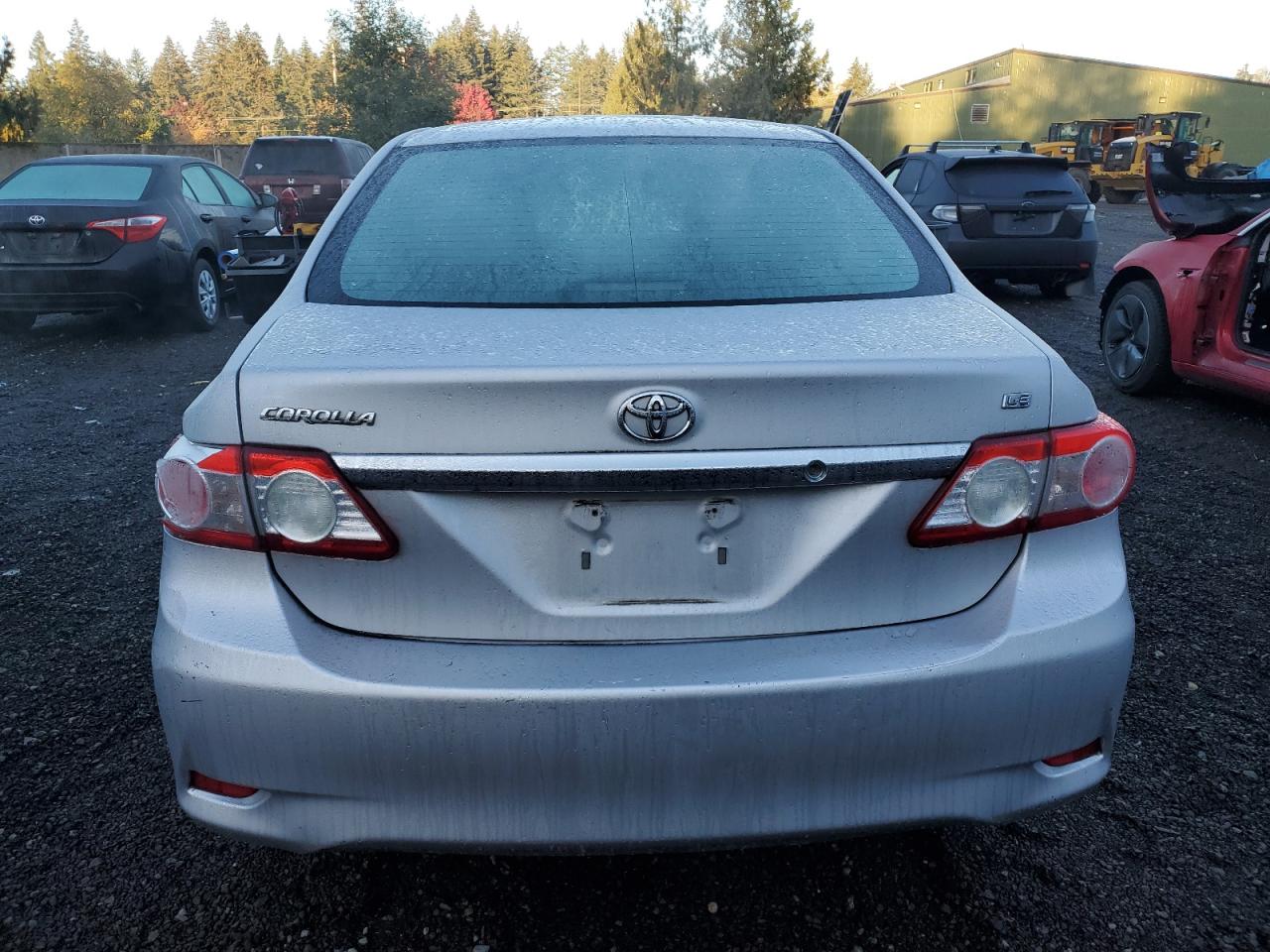 2011 Toyota Corolla VIN 2T1BU4EE4BC650788 Copart auction photo, undercarriage / all over damage thumbnail 6