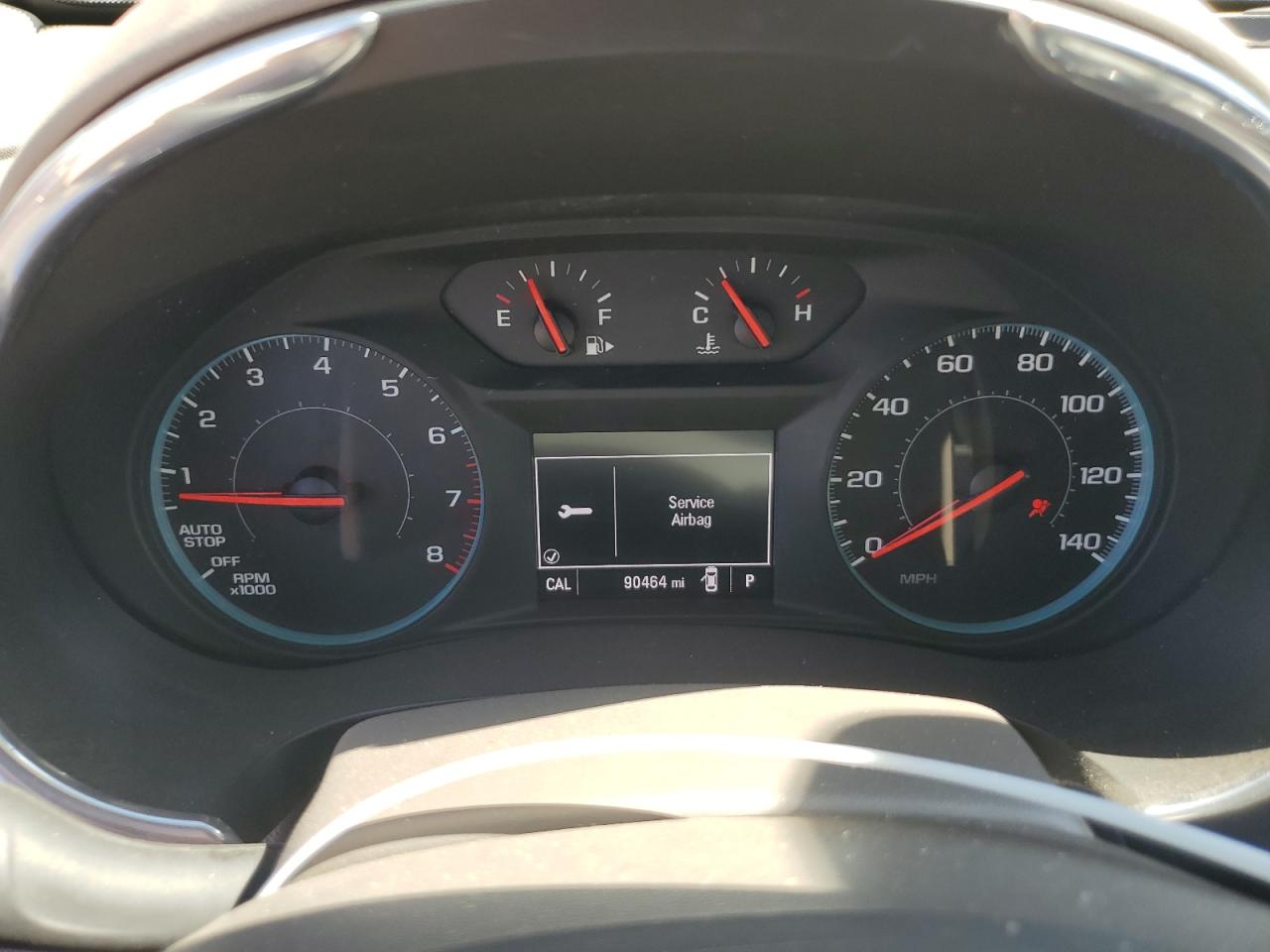 2017 Chevrolet Malibu VIN 1G1ZE5ST3HF121166 Copart auction photo, front end damage thumbnail 9