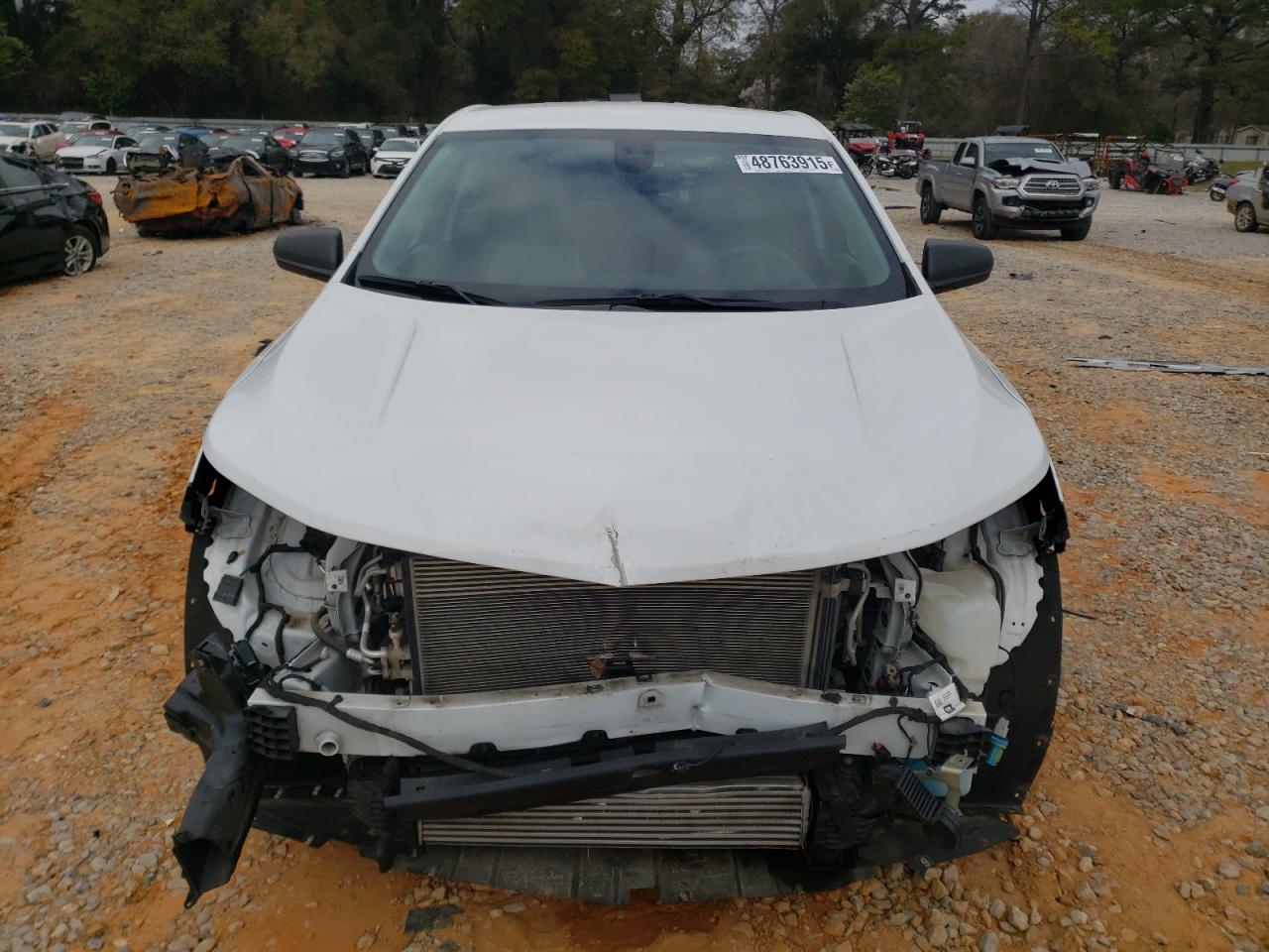 2020 Chevrolet Equinox VIN 3GNAXHEV2LS559458 Copart auction photo, front end damage thumbnail 5