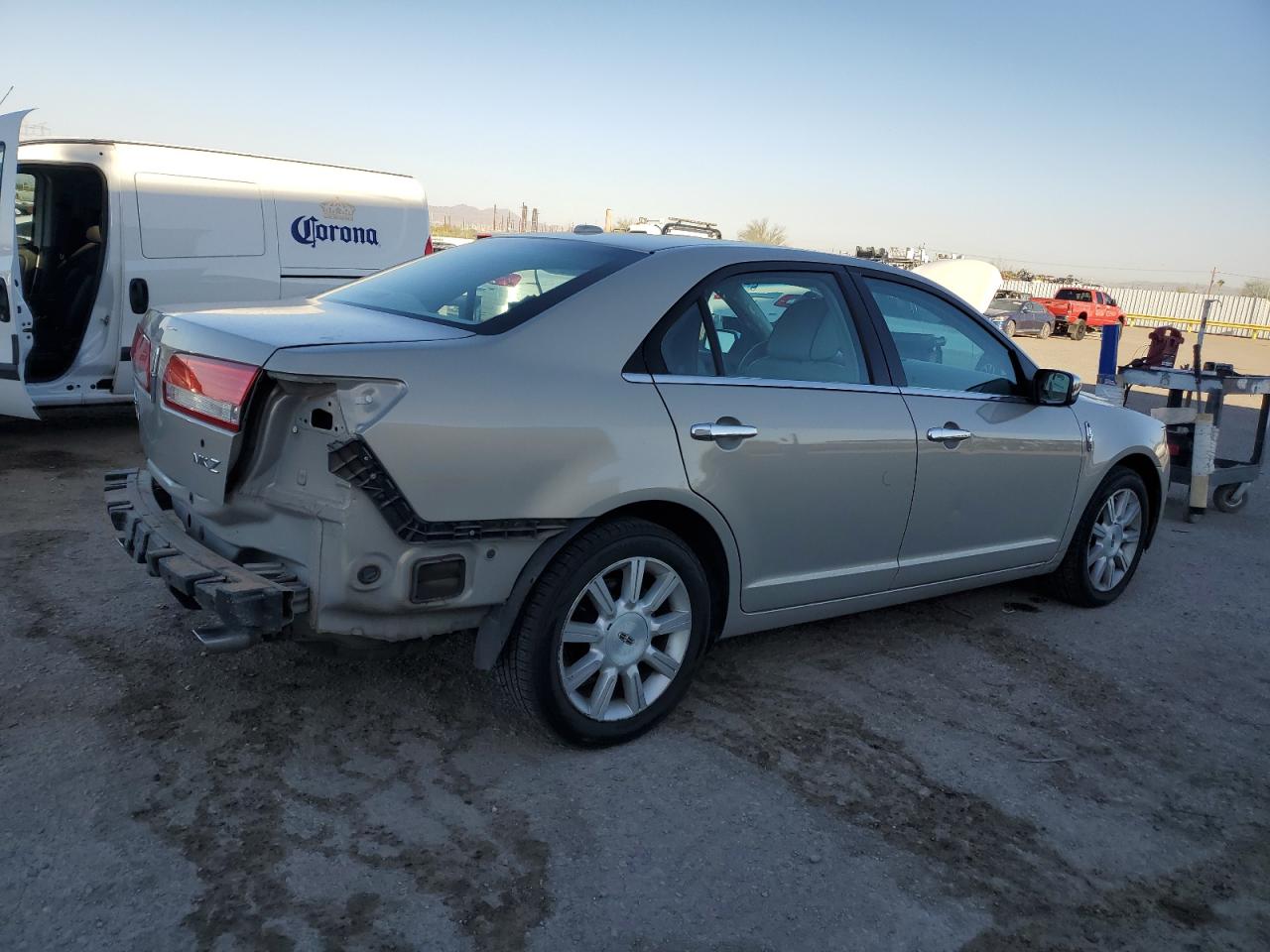 2010 Lincoln MKZ VIN 3LNHL2GC3AR753217 Copart auction photo, rear end damage thumbnail 3