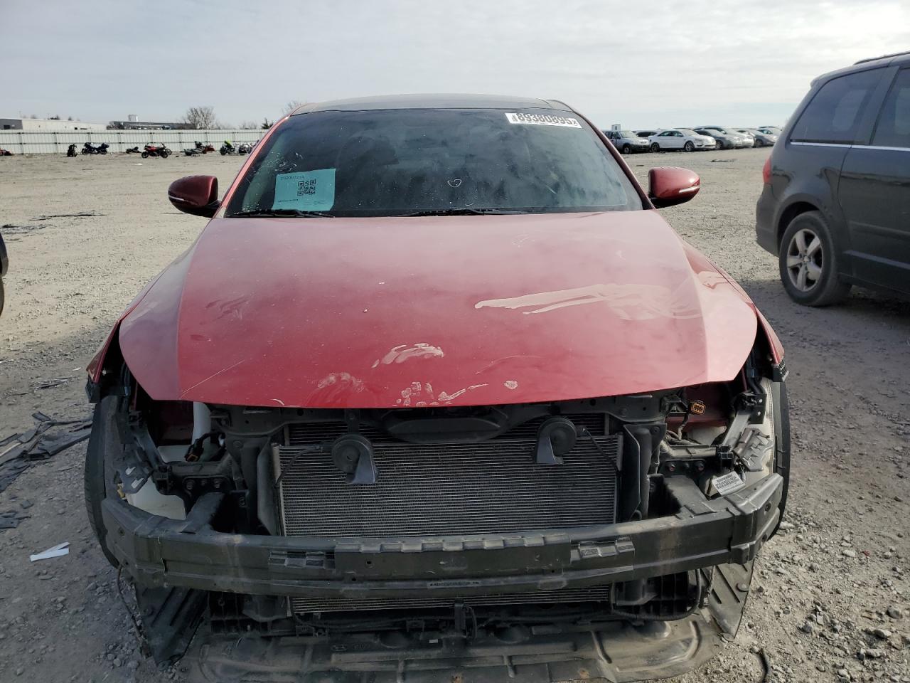 2012 KIA Optima VIN 5XXGN4A70CG036101 Copart auction photo, front end damage thumbnail 5
