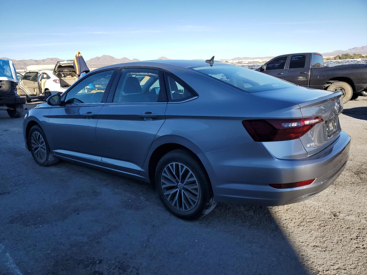 2021 Volkswagen Jetta VIN 3VWC57BU8MM045291 Copart auction photo, side / front end damage thumbnail 2