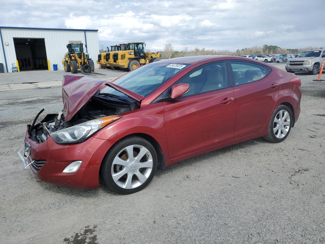 2013 Hyundai Elantra VIN 5NPDH4AE3DH183933