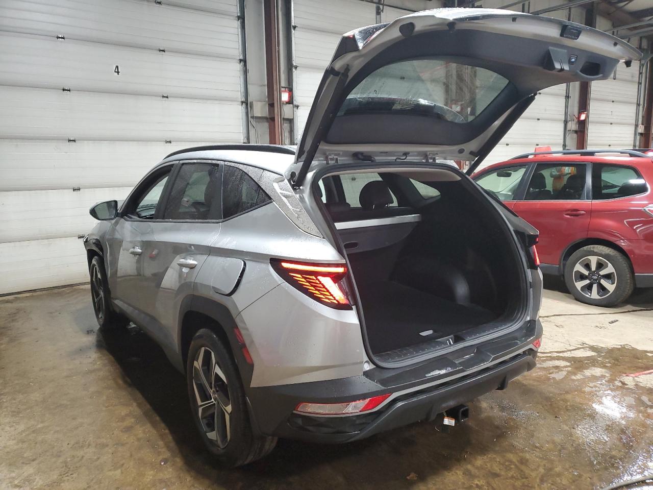 2023 Hyundai Tucson VIN 5NMJFCAE6PH215634 Copart auction photo, front end damage thumbnail 2