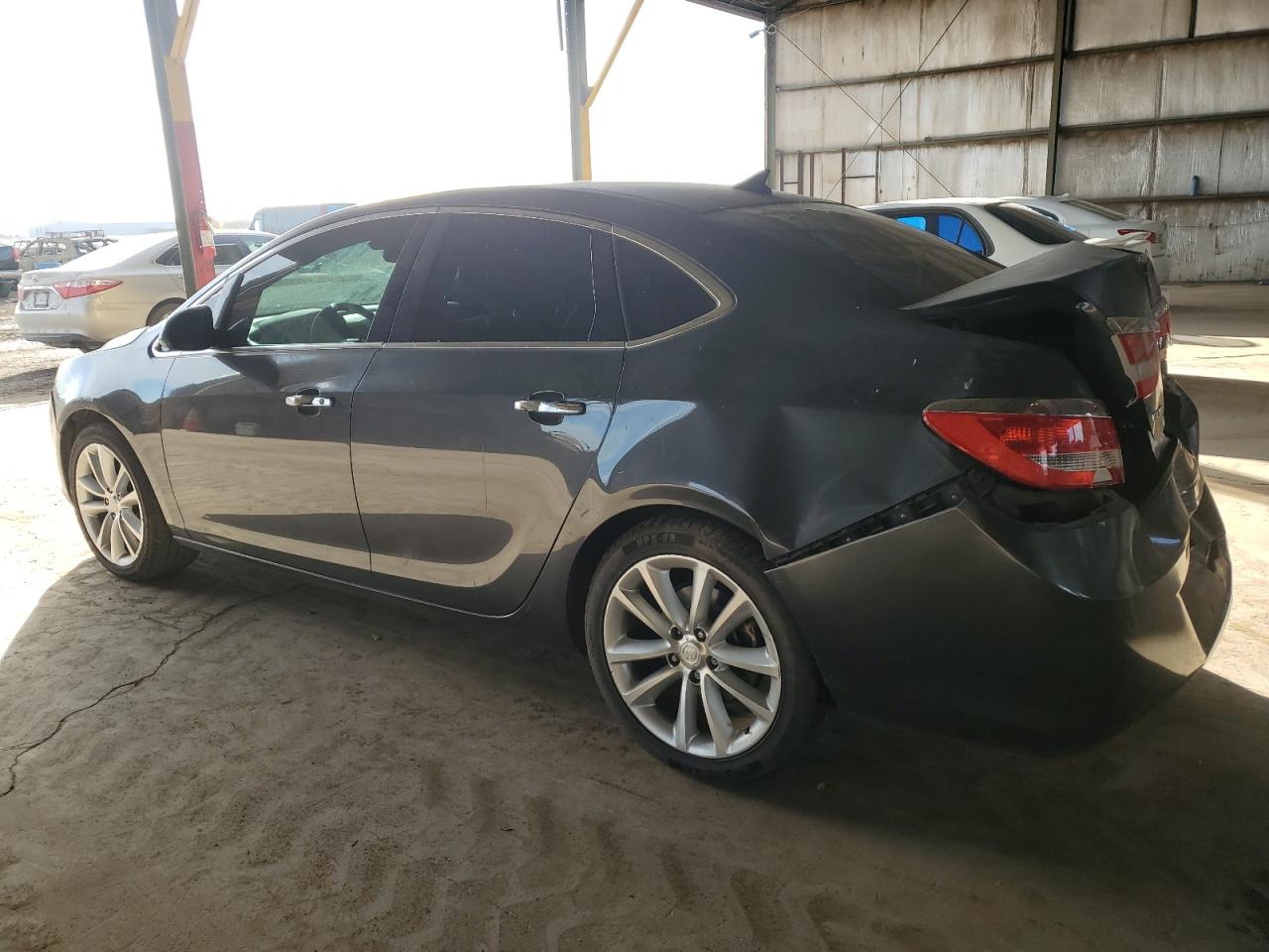 2013 Buick Verano VIN 1G4PP5SK7D4207291 Copart auction photo, rear end / front end damage thumbnail 2