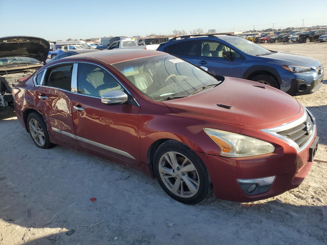 2014 Nissan Altima VIN 1N4AL3AP7EC414641 Copart auction photo, side damage thumbnail 4