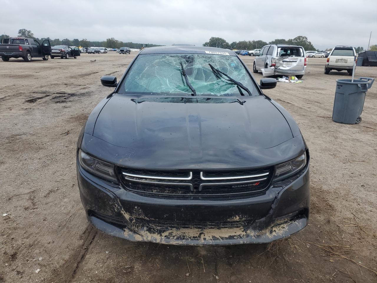 2015 Dodge Charger VIN 2C3CDXBG4FH732077 Copart auction photo, rollover damage thumbnail 5
